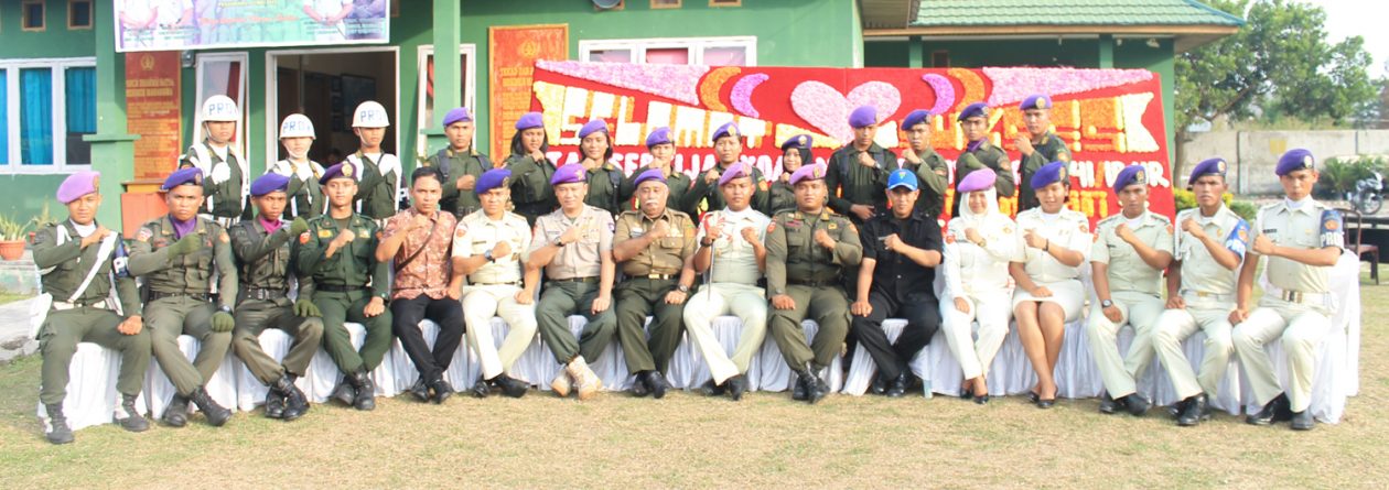 Serah Terima Jabatan Komandan Resimen Mahasiswa Batalyon 041/Indra Buana Universitas Riau